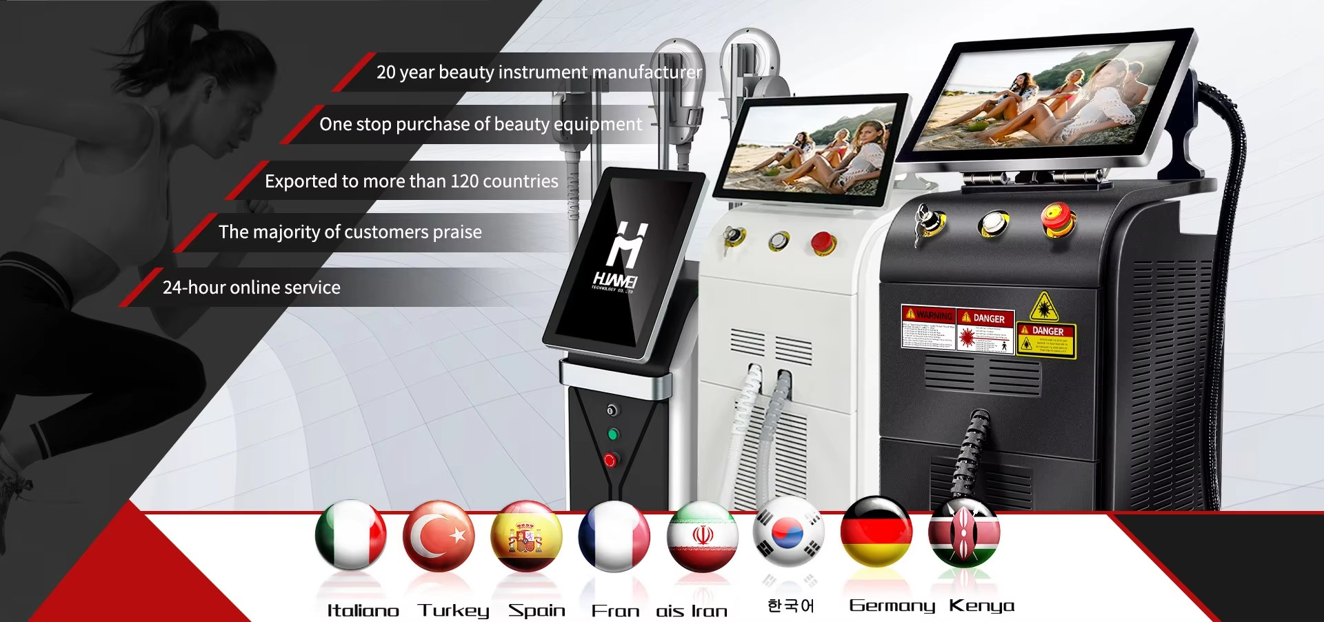 quality Diode Laser Hair Removal Machine factory